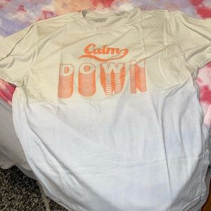 Taylor Swift Blue & Yellow YNTCD Lover Tshirt XL